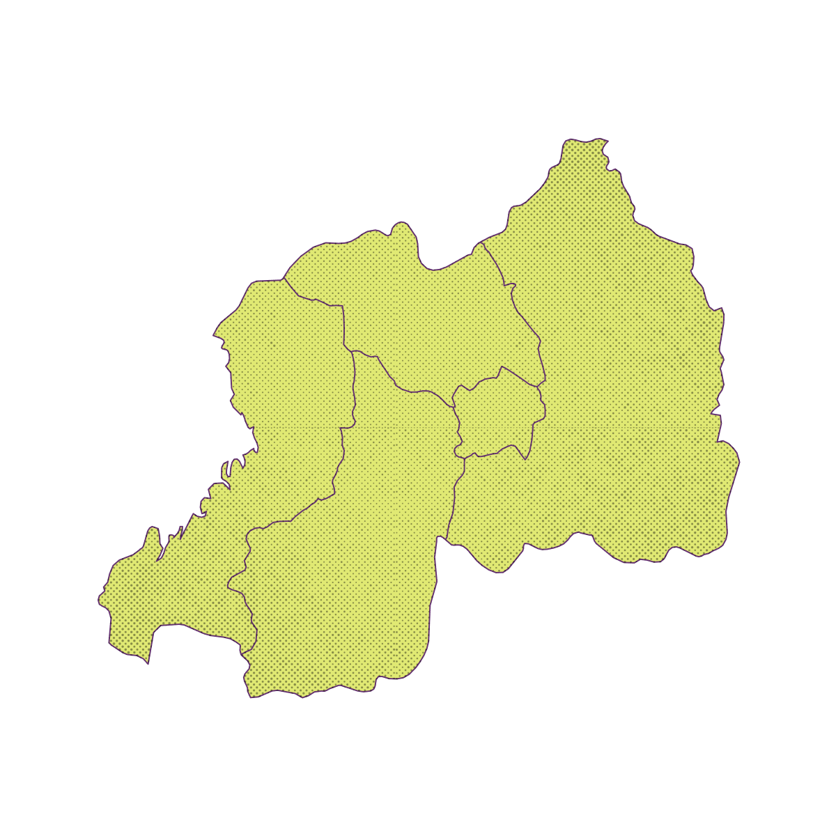 map rwanda